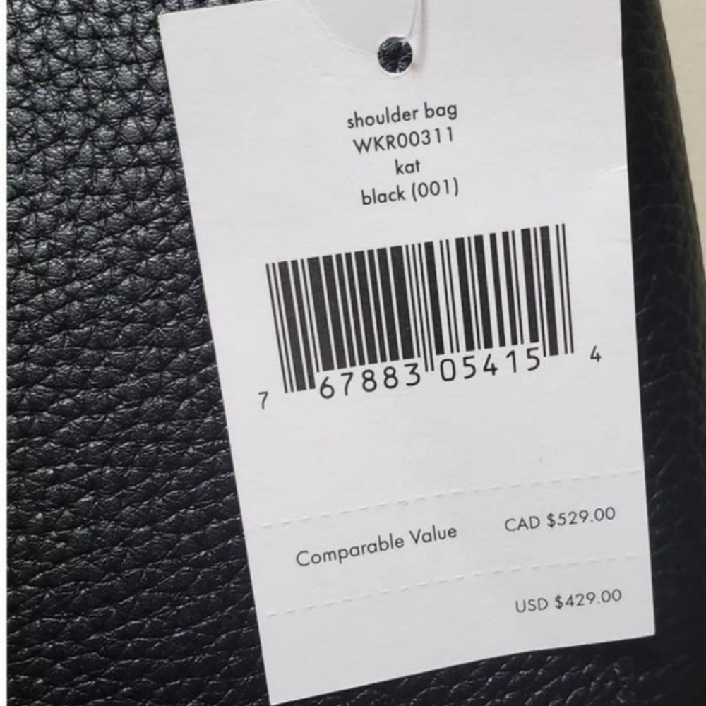 Kate Spade Jackson Kat Large Shoulder Tote Slouchy Hobo Black Leather NWT *** - Picture 7 of 9
